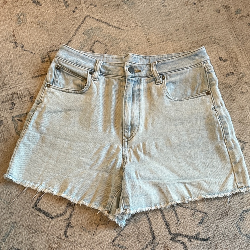 Volcom Light Blue Jean Shorts for Women